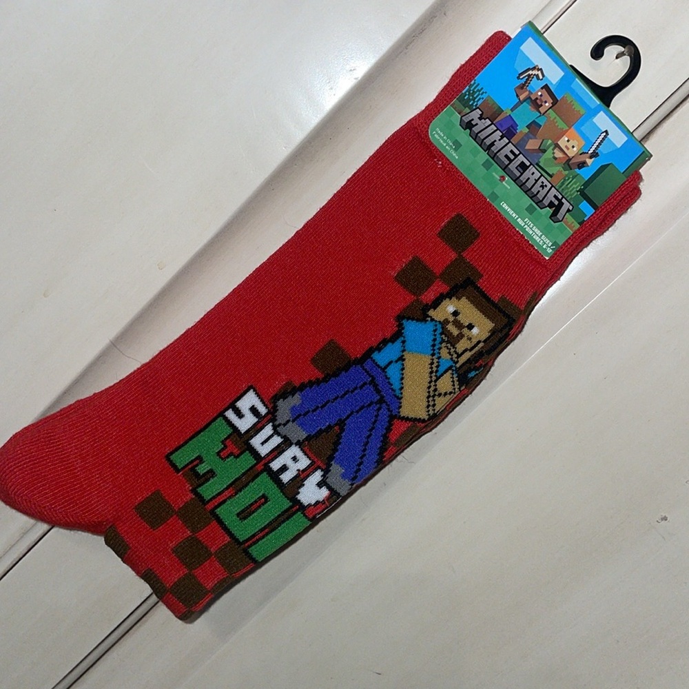 Minecraft Socks - Picture 9 of 16